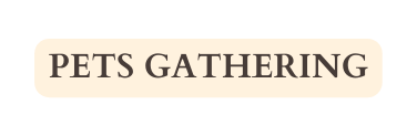 pets gathering